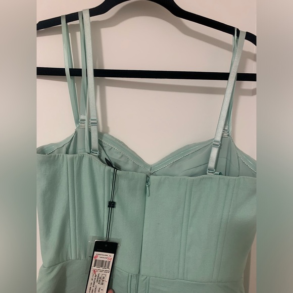 BNWT BCBG Maxazria Jacklyn Dress Opaline Green - Picture 5 of 6